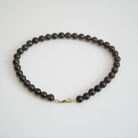 2024SS / TOMORROWLAND購入品 / Vermeer Studio / スモーキークオーツネックレス / 31012201027 / 2410-0499