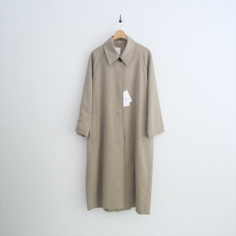Deuxieme Classe/WOOLSILKギャバトレンチコート 2025 / 未使用 / DEUXIEME CLASSE / WOOLSILK ギャバトレンチ