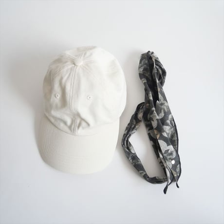 2024SS / KIJIMA TAKAYUKI×TRESSE / CAP in OFF-BLKtile / 2411-0009