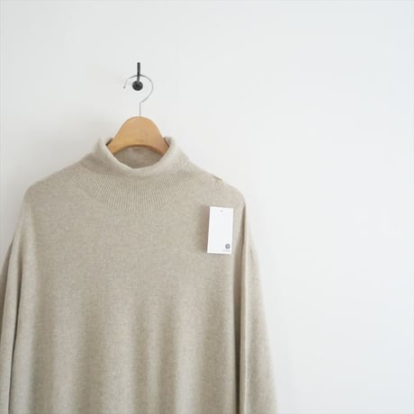 2023AW / Plage / Ariesハイネックロングワンピース / 23040922528040 / 2403-0538