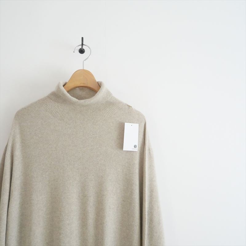 2023AW plage Aries ハイネックロングワンピース