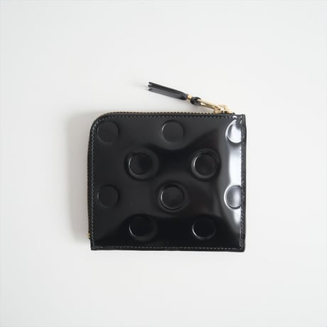 未使用 / Wallet COMME des GARCONS / Polka Dots Embossed(L字型) / SA3100NE / 2405-1087