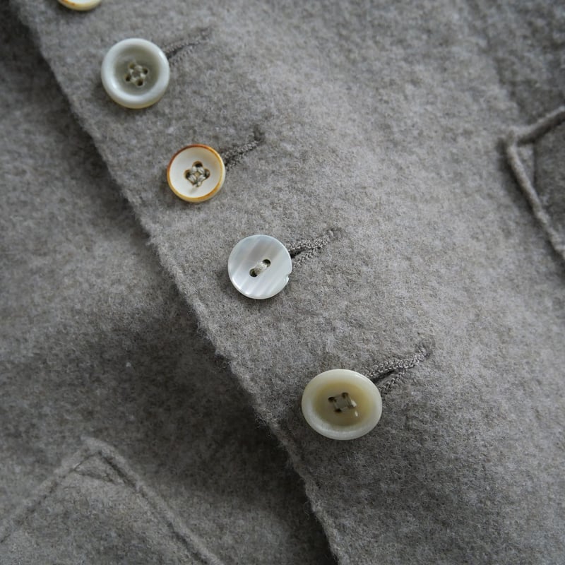 2022AW / 45R / フロート縮絨のジャケット / 71180034 / 2311-0