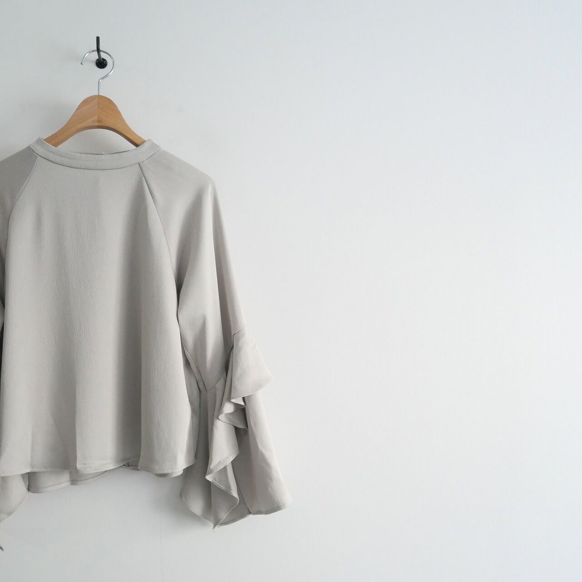 【美品】NOBLE 袖フリルブラウス　ピンク 2023 / NOBLE / New袖フリルブラウス / 23051240920010 / 2