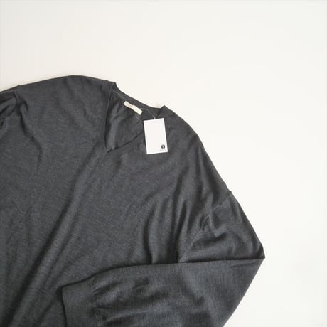 2023AW / 未使用 / Plage / Fine Gauge V ニット / 23080922108130 / 2502-0189