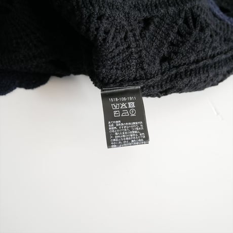 2025SS / 未使用 / UNITED ARROWS / クロッシー エンブロイダリー ニットプルオーバー / 15181061911 / 2512-1077