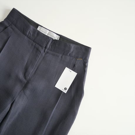 未使用 / VICTORIA VICTORIA BECKHAM / タックテーパードパンツ / 2400-0039