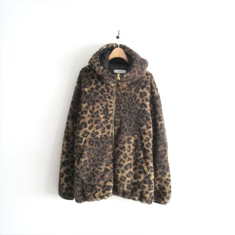 DEUXIEME CLASSE - 【JOHNBULL/ジョンブル】LEOPARD FLEECE ZIP パーカー DEUXIEME CLASSE - JOHNBULL/ジョンブル LEOPARD FLEECE ZIP