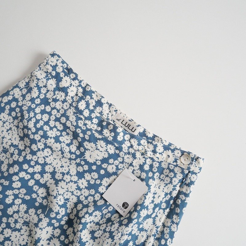 2023SS / EDIT.FOR LULU / abc フラワーバイアス マキシスカート / 