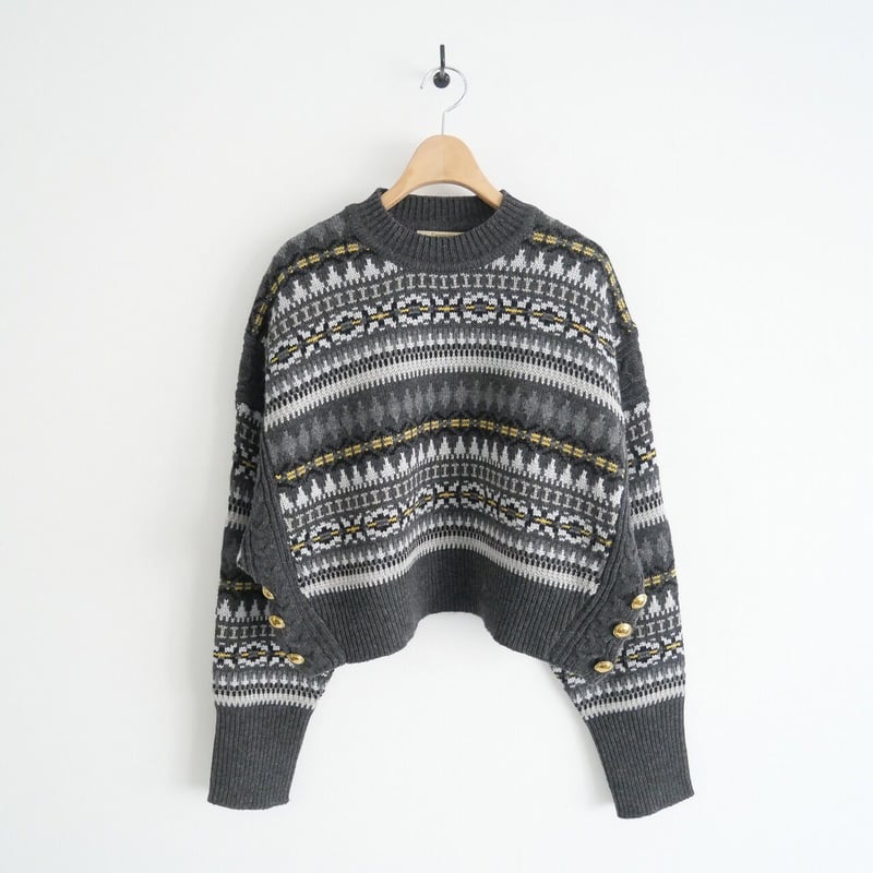 Curensology フェアアイルニットプルオーバー新品