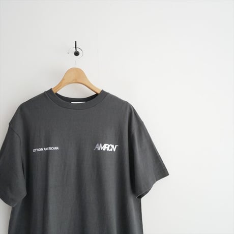 2025SS・人気完売品 / 未使用 / SALON adam et rope購入品 / Americana ラフィー丸胴 プリントT SBM55120 / 2605-1137