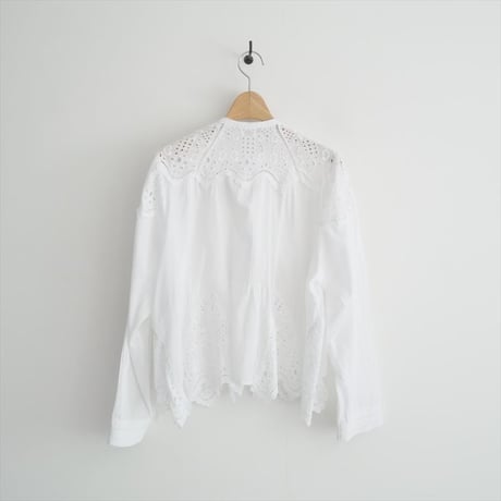 2024SS・人気完売品 / Curensology / コットンカットワークブラウス  / CL406008ER / 2507-0601