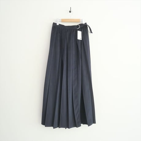 〇2024AW / COGTHEBIGSMOKE / KAMILLE PLEATS WRAP SKIRT / 11502-194-1125-1 / 2502-0622