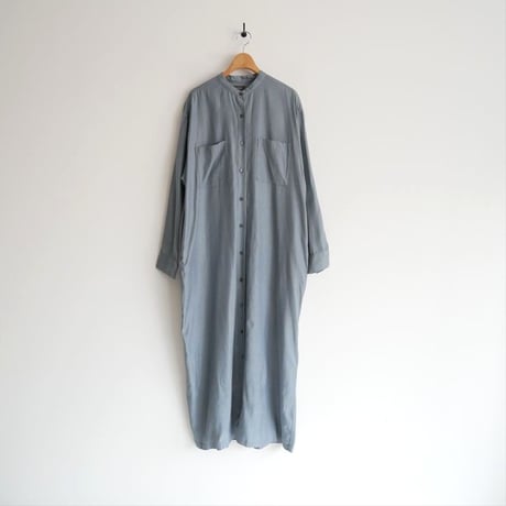 2023SS・人気完売品 / WIRROW / Cupro cotton shirt dress / 293205-123 / 2511-0467