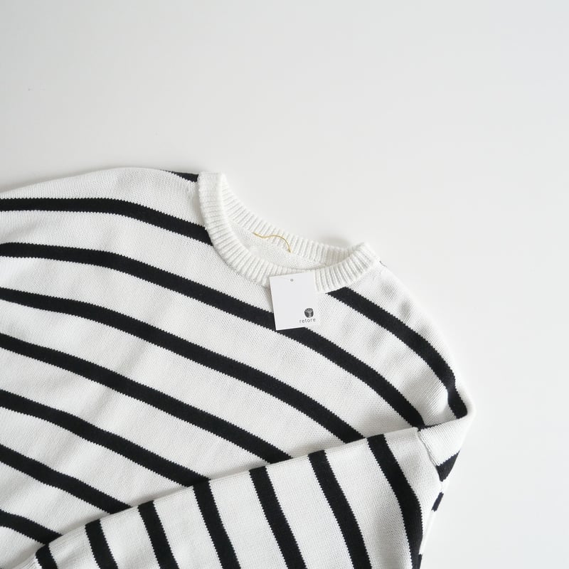 2022SS / MUSE de Deuxieme Classe / ボーダー ニット / 2