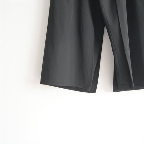 継続販売品 / S'YTE / Yohji Yamamoto / WASHER FINISHED WOOL GABARDINE LAYERED PANTS / 2411-1761