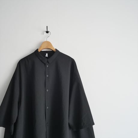 2024SS / FIRMUM / シアサッカーバックフレアシャツ / FR1501S6 / 2410-2034