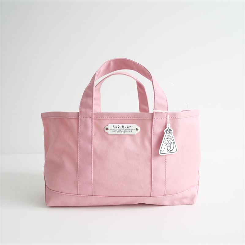 新品未使用R&D.M.Co- TOTE BAG ピンクトートバッグSサイズ