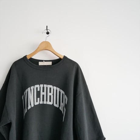 2025AW今季・人気完売品 / AP STUDIO別注 / R JUBILEE / ハーフスリーブスウェット(LYNCHBURG) / 25070587004110 / 2512-0745