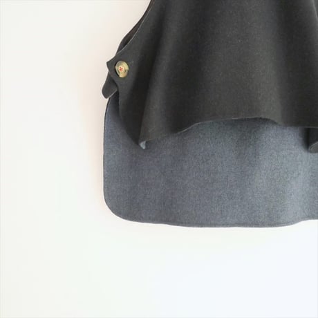 2023AW / ENFOLD / WIDE-BOX VEST / 300GA230-1090 / 2403-0082