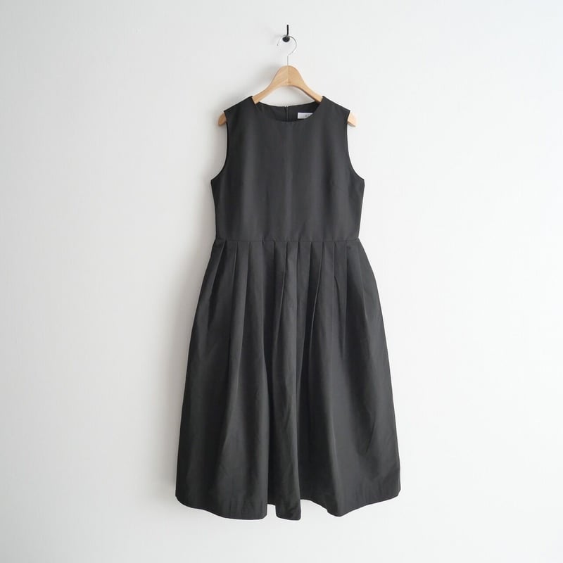 2023SS今季 / 未使用 / eLLa / memory tuck dress (blac...