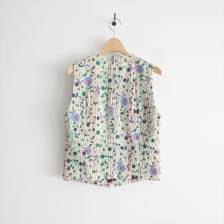 2023SS / IENA LA BOUCLE / 刺繍ジレ / 23011914125020 / 2405-2046