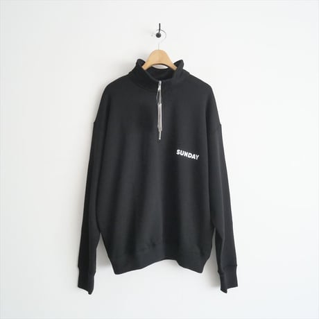 2025SS今季・人気完売品 / 未使用 / journal standard luxe / SUNDAY スウェットハーフZip / 24070440053040 / 2505-0113