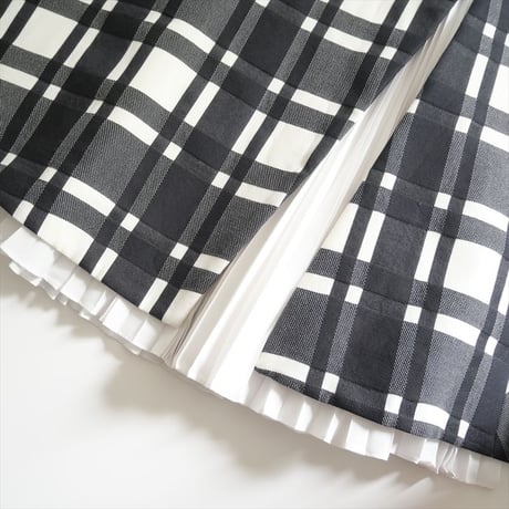 2021AW / SHE Tokyo / Nathalie big check スカート / S-KN-295 / 2406-0056