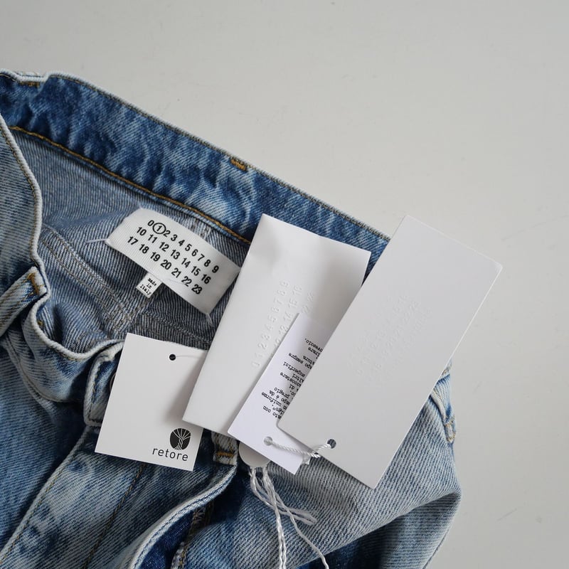 2023 / Maison Margiela / カットオフスラッシュデニム / S51LA0...