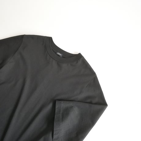 継続販売品 / LOEFF / スビンコットン 5分袖 クルーネックTシャツ / 88176990035 / 2509-0004
