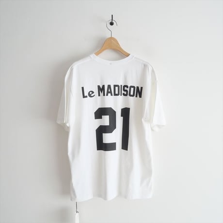 2022SS / 未使用 / DEUXIEME CLASSE購入品 / MADISON BLUE / NUMBERING Tシャツ / 22070510000710 / 2405-0476