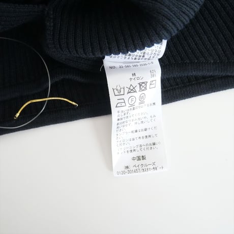 2022 / L'Appartement / SLIT RIB KNIT PULLOVER / 22080560203010 / 2405-1321