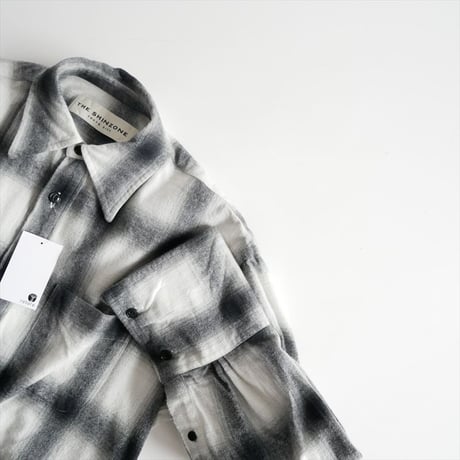 2022AW / THE SHINZONE / DOUBLE CUFF CHECK SHIRT / 22AMSBL04 / 2502-2073