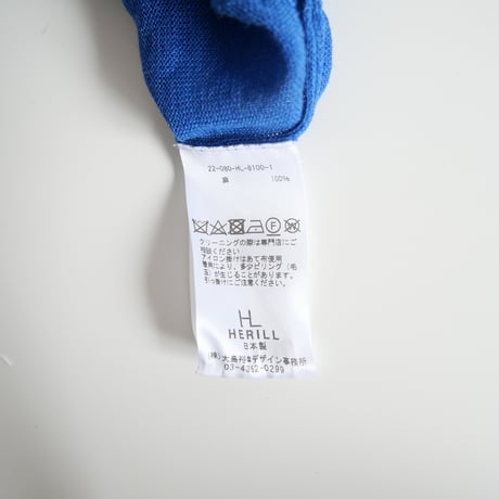 2022SS / Ron Herman購入品 / HERILL / Ramie Highgauge Crewneck / 2402-0997