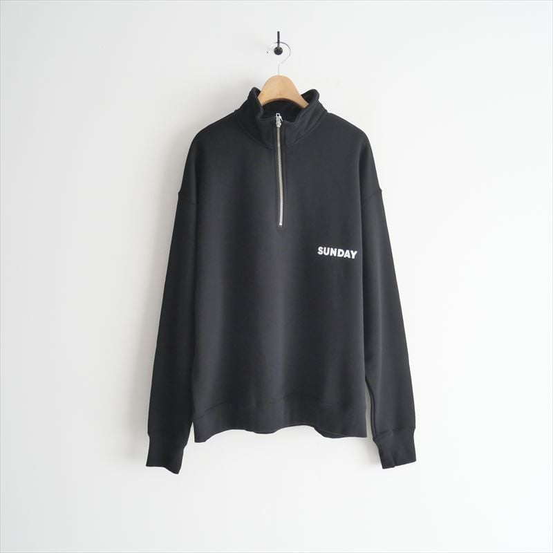 journal standard luxe SUNDAYスウェットハーフZip 大流行中！ SUNDAY スウェットハーフZip（スウェット）｜journal
