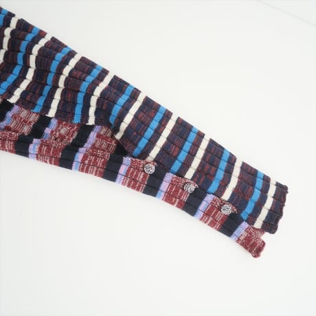 2024AW / CITYSHOP購入品 / WASTE YARN PROJECT / CARO TURTLE BECK PONC：ニット / 24080043002130 / 2504-2015