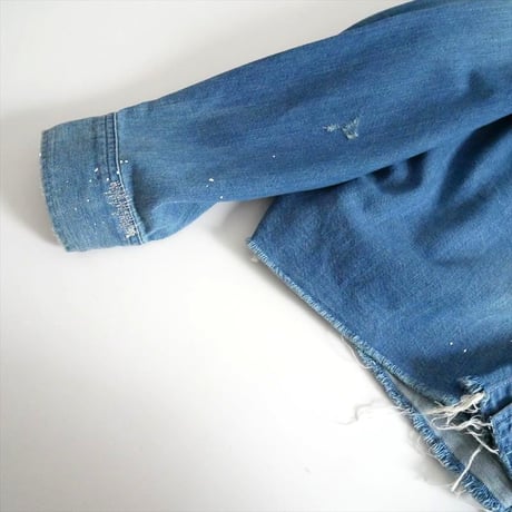 2025・人気完売品 未使用 AP STUDIO購入品 JOHNBULL デニムクロップドシャツ 25050587000630 2606-0204