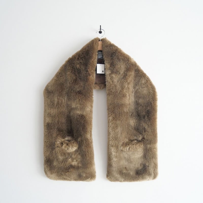 A POINT etc. Fake Fur Cape