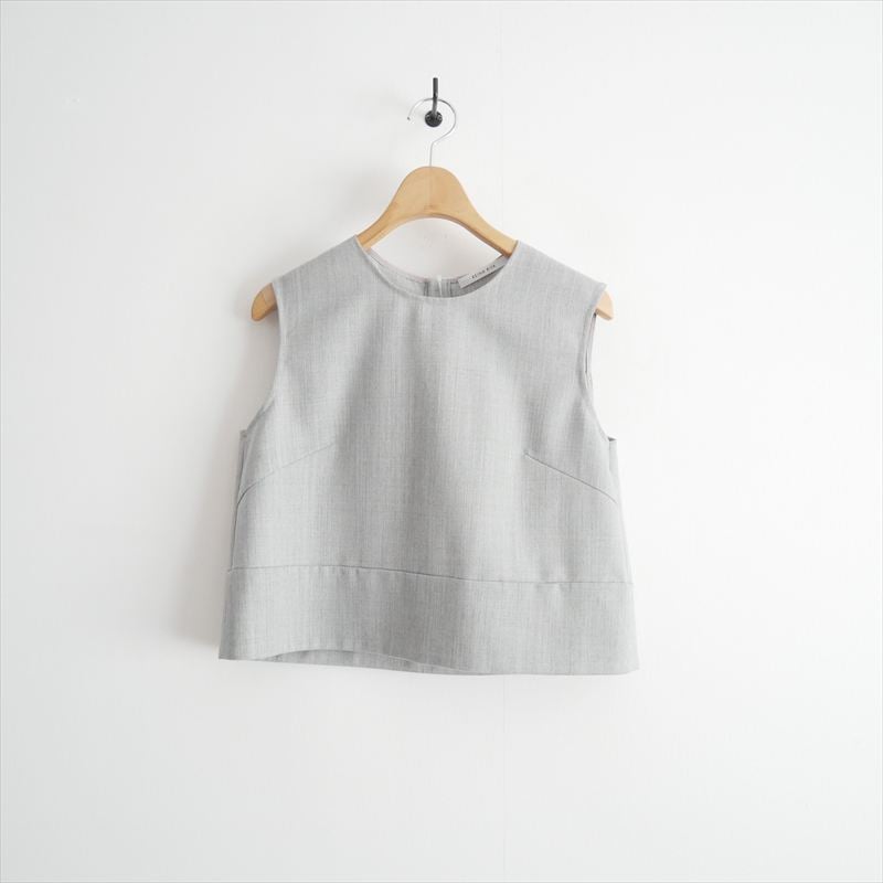 継続販売品 KEINA RITA CROPPED TOP in Gray KB251-055