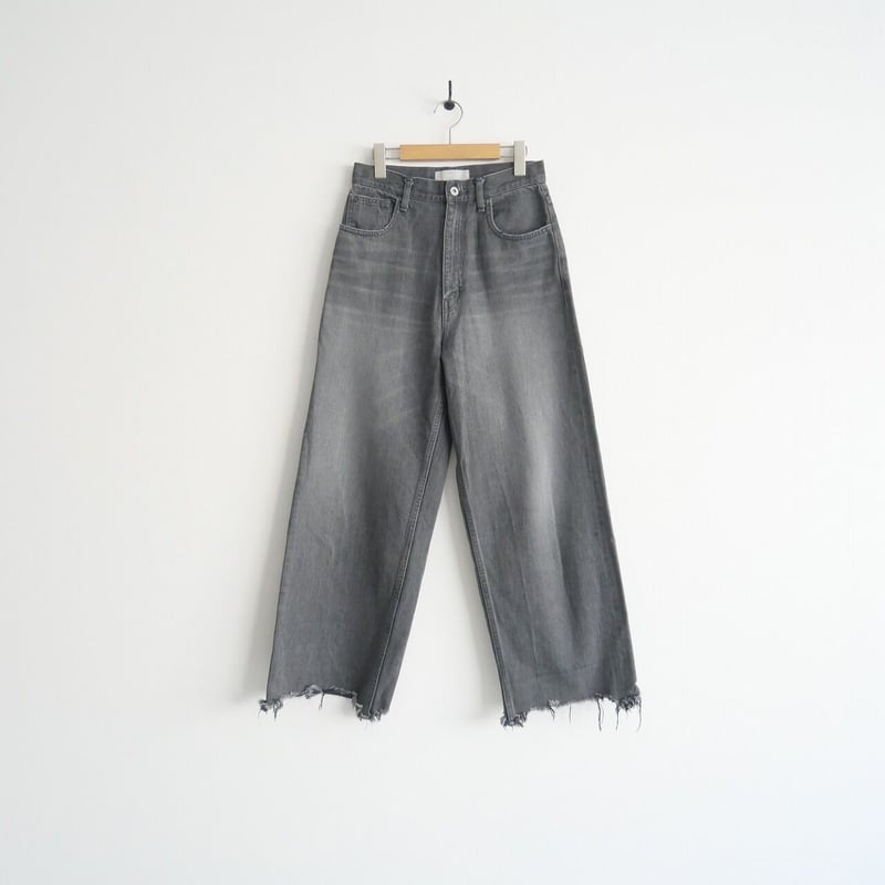 2021AW / AUNT / HIGH RISE WIDE デニム / DEUXIEME  