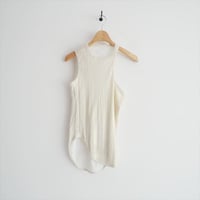 JUN MIKAMI  / リブホイルタンクトップ / 23SS-3-P / 2508-2235