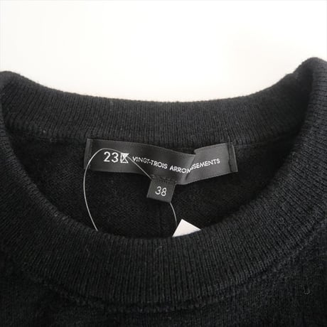 2023AW / 23区 / 【洗える】ウールカシミヤ ニットワンピース / OPWOSW0550 / 2412-0810