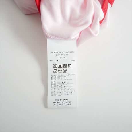 2025SS / RHC別注 / JANE SMITH / COTTON RIB UP AND DOWN TANK TOP / 25ST-＃711L-RHC / 2507-1477