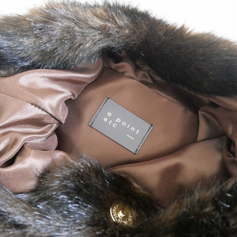 2021AW 未使用 / a point / 別注チェーンファーバッグ / FRAMeWORK 