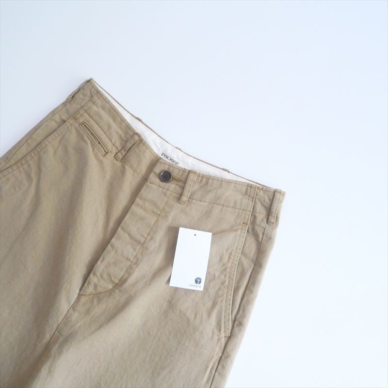 2024AW / INSCRIRE / Super Loose Chino PT チノパンツ