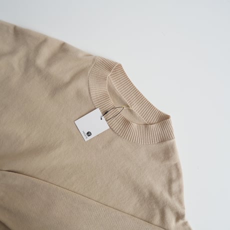 2023SS / journal standard luxe / ドライテンジク クルーネックプルオーバー（14GG） / 23080440005010 / 2401-0582