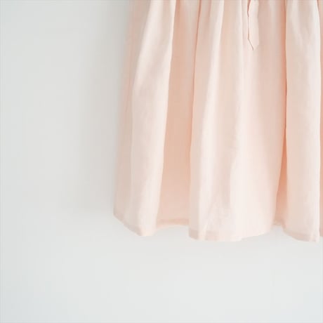 継続販売型 / Scye / Organic Linen Tucked Sleeveless Shirt / 2407-0216