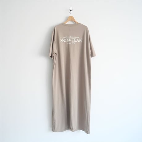 2023SS / 未使用 / JOURNAL STANDARD relume別注 / Snow Peak / RE Classic Logo Printed　ワンピース / 2402-0694