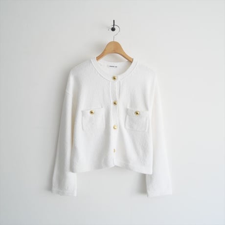 2023SS・人気完売品 / DEUXIEME CLASSE / Cotton Jacket カーディガン / 23080500802010 / 2412-0150