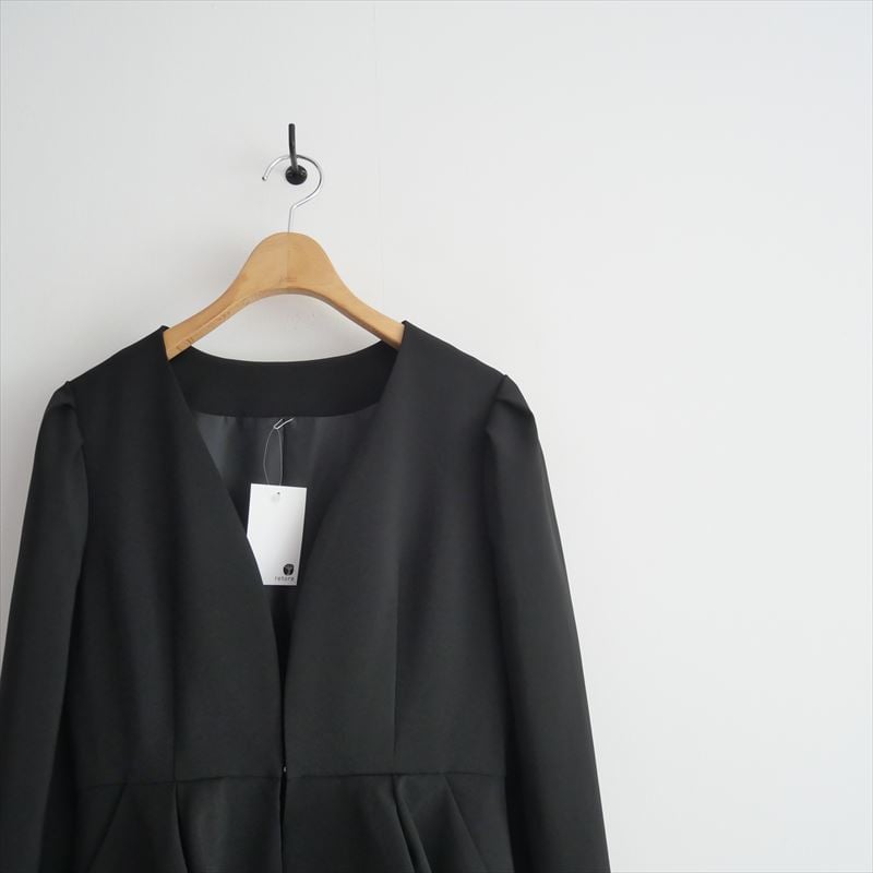 メゾンドドルチェ maison de dolce美品 M フルールジャケット 黒 2024 / maison de Dolce. / フルールジャケット / mdpj31134